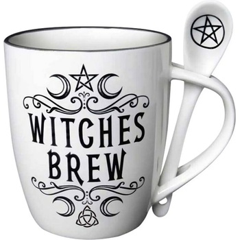 Alchemy gothic Чаша с лъжица ALCHEMY GOTHIC - Witches Brew - ALMUG16