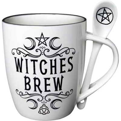 Alchemy gothic Чаша с лъжица ALCHEMY GOTHIC - Witches Brew - ALMUG16