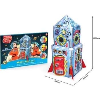 ArtBerry КОСМИЧЕСКА СОВАЛКА за игра, сглобяване и оцветяване 3Д