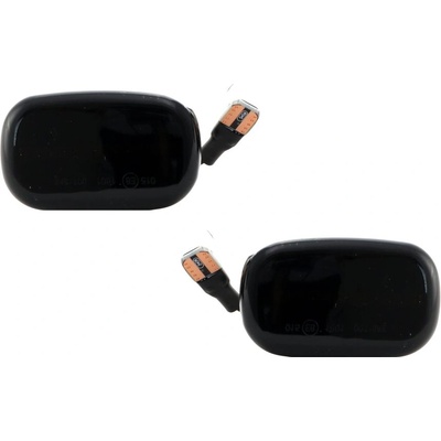 Диодни мигачи за калник за Toyota Avensis, Avensis Verso, Camry, Corolla, Celica, Carina, HiLux Picnic, Previa, Prius, Starlet, Yaris, Yaris Verso (1999-2007) - опушени с бягащ мигач (SA234D)