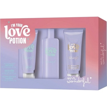 Mr. Wonderful Подаръчен комплект I'm Your Love Potion, 3 части