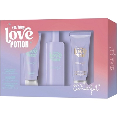 Mr. Wonderful Подаръчен комплект I'm Your Love Potion, 3 части