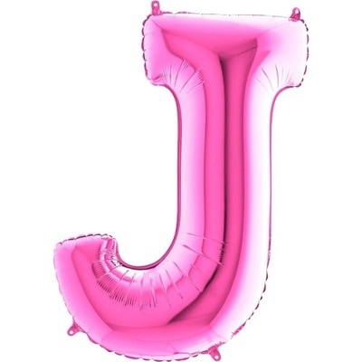 Grabo Balónek fóliový písmeno růžové J 102 cm