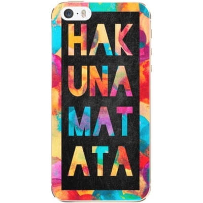 iSaprio Hakuna Matata 01 Apple iPhone 5/5S/SE