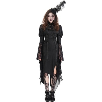 Devil fashion дамска рокля DEVIL FASHION - Black Vintage Gothic - SKT222