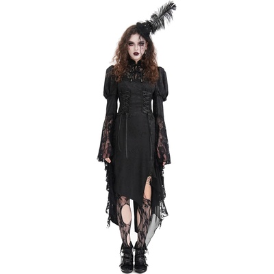 Devil fashion дамска рокля DEVIL FASHION - Black Vintage Gothic - SKT222