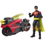 Mattel DC Екшън фигура със звуци Робин 15см (JMD51)