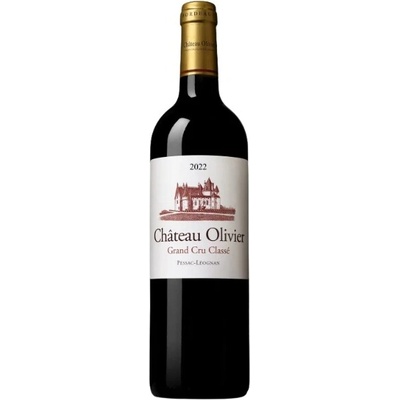Château Olivier Rouge Cuvée suché červené 2022 14,5% 0,75 l (čistá fľaša)