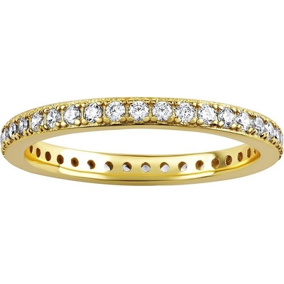 SILVEGO Stříbrný/prsten Samira s čirými Brilliance Zirconia JJJ1296RRG