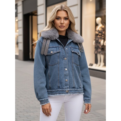 Dstreet FURDENIM TY4755z modrá - svetlo