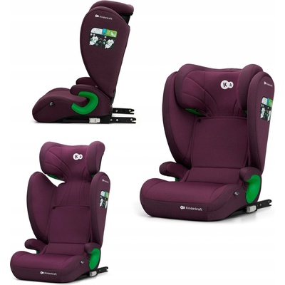Kinderkraft Junior Fix 2 2023 Cherry Pearl