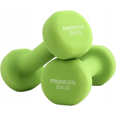 Proiron neoprenové činky 2 x 2 kg 2 ks