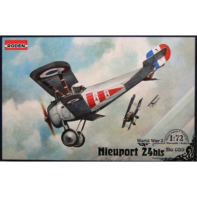 Roden Nieuport 24 bis French WWI Fighter 1:72