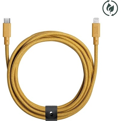 Native BELT-CL-KFT-3-NP Union Belt (USB-C – Lightning), 3m