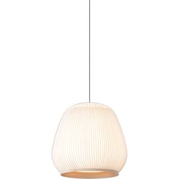 Image 1 of POLARIS Висящ пендел Globe A | Текстилен абажур | Бял | E27 | Цена (8610P/A)
