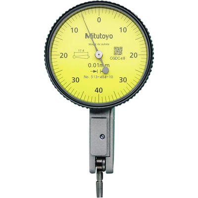 Mitutoyo Индикаторен тестов часовник Mitutoyo 513-404-10E - 0.8 мм, 0-40-0, 0.01 мм (513-404-10E)