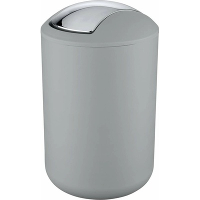 Wenko Odpadkový koš BRASIL GREY, šedý - 6,5 l
