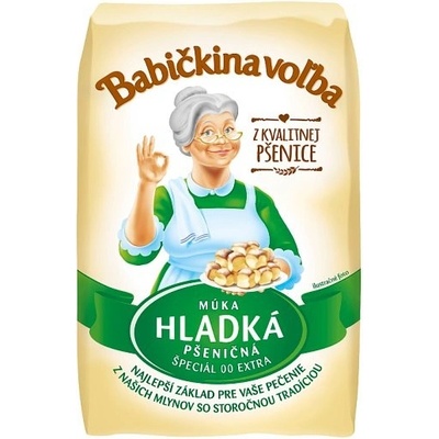 Babičkina Voľba Múka hladká pšeničná 1 kg