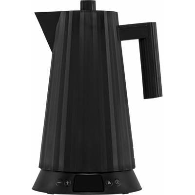 Alessi Plisse Wasserkocher schwarz