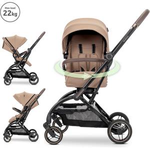 Lorelli Premium Д. КОЛИЧКА makaya beige ДО 22 КГ С РОТАЦИЯ 360 (10022082507)