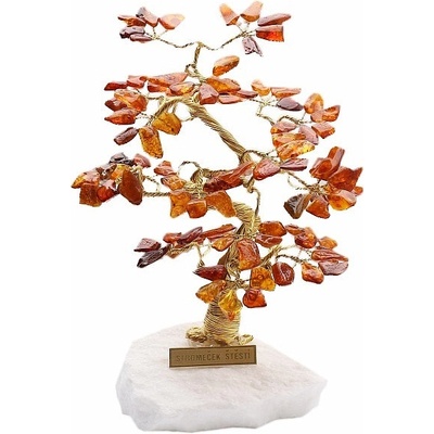 Nefertitis Stromeček štěstí jantar B2 NF6421 - cca 18 cm