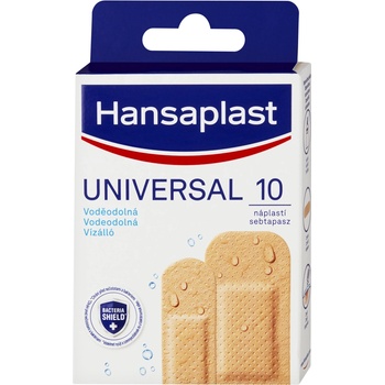 Hansaplast UNIVERSAL náplasť vodeodolná 10 ks