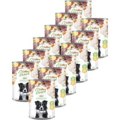 Calibra Dog Verve GF Adult Chicken & Duck 12 x 400 g