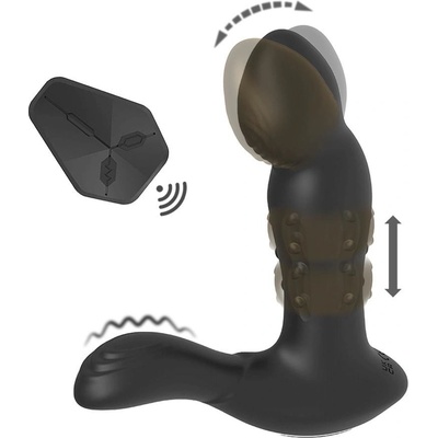 BASIC X Raptor stimulátor prostaty černý