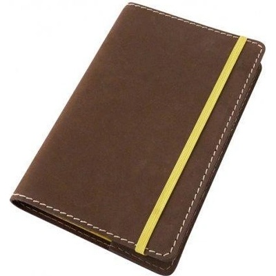 Moleskine Kožený obal na diář M 18 x 12 cm Hnědá Nubuk – Zboží Mobilmania