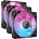 Corsair iCUE LINK RX120 RGB 120mm Three Fan Pack (CO-9051018-WW)