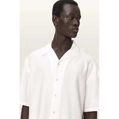 AllSaints риза мъжка с вискоза PURLEY (M062SE)