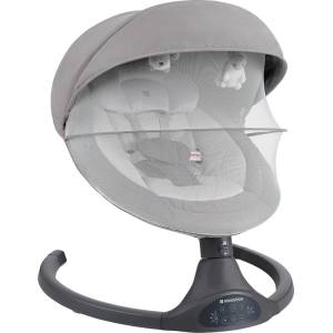 KikkaBoo Електрическа люлка Codie Light Grey 2025 (31005010093) - bebetabg