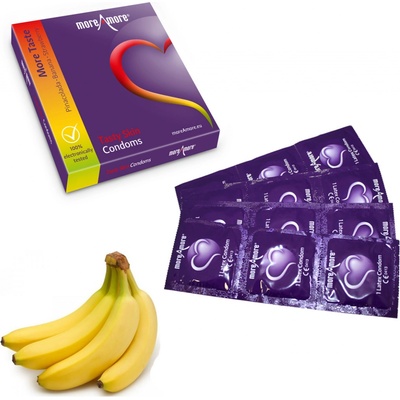 MoreAmore Tasty Skin Banán 1 ks