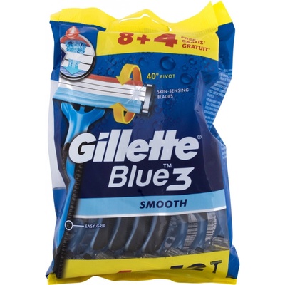 Gillette Blue3 Smooth 12 ks