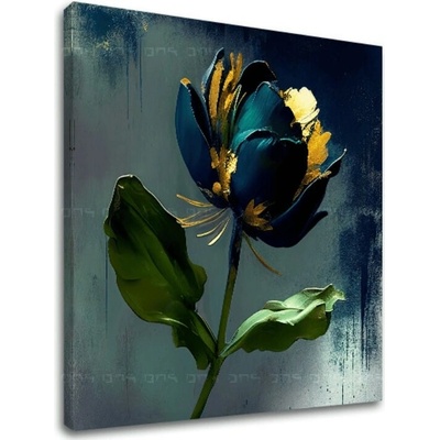 Moderné obrazy na plátne - Garden's Vibrant Heartbeat - 60x60 cm
