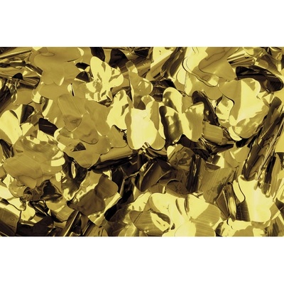 Show Confetti Metal Gold Butterflies 1 kg Flameproof