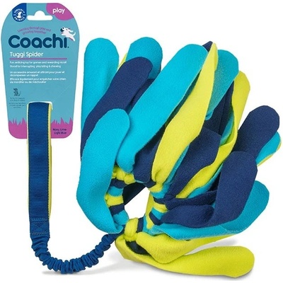 Company of animals Coachi Tuggi střapec s přetahovadlem 62 cm modro zelený