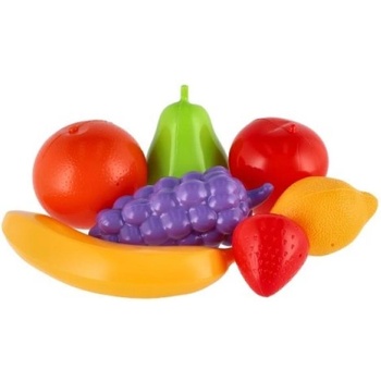 Teddies Плодове 7бр пластмаса
