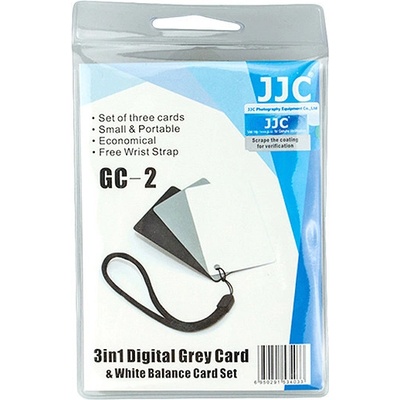 JJC přenosný set pro vyvážení bílé barvy - 3v1 (GC-2) – Sleviste.cz