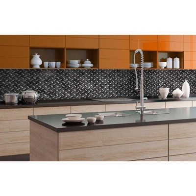 DIMEX ART Фототапет за кухня - метална платформа 350 x 60 см