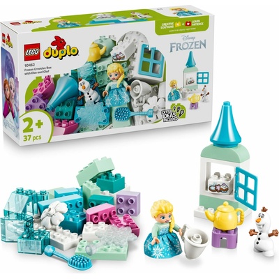 LEGO® DUPLO Disney™ 10462 Ľadové kráľovstvo: Kreatívna krabička s Elsou a Olafom