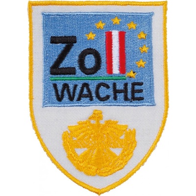 Nášivka rakúskej colnej stráže Zoll Wache I - farebná