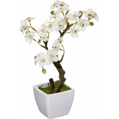Atmosphera Umělá orchidej v květináči, 26 cm