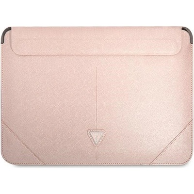 Guess Sleeve Saffiano Triangle Logo GUCS14PSATLP pink