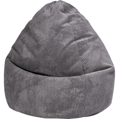Beanbag Sedací vak Shara XXL 80 x 130 cm tmavě šedý