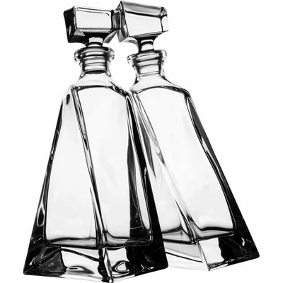 Crystal Bohemia BOHEMIA LOVERS KARAFA NA WHISKY 500ML SADA 2KS