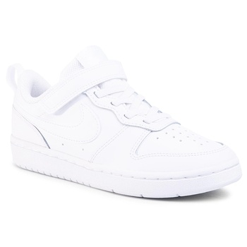 Nike Обувки nike Court Borough Low 2 (Psv) BQ5451 100 White