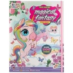 Legind Magical Fantasy Sticker World Book + 200 stickers