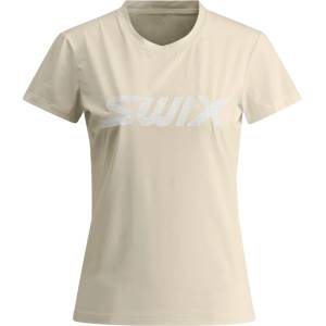 Swix Дамска тениска Swix Women's Relay Tee Running shirt - Chalk (916-6649-0113)