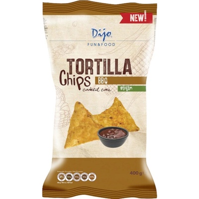 DIJO Tortilla chips Nachos BBQ 400 g
